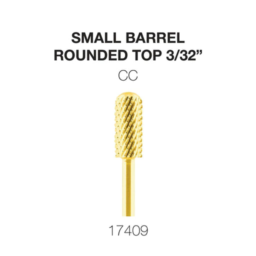 Cre8tion Carbide, Round Top Gold, Small Barrel, CC 3/32", 17409 OK0222VD