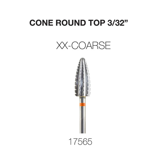 Cre8tion Carbide, Cone Round Top, X-Coarse, CXX 3/32'', 17565 OK1015LK