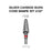 Cre8tion Silver Carbide Burs - Cone Sharp Bit - Fine 3/32'', 17713