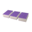 Cre8tion Disposable MINI Buffer (Made In Korea), White Foam, Purple Grit 60/100, 06084, CASE (Packing: 1,500pcs/case)