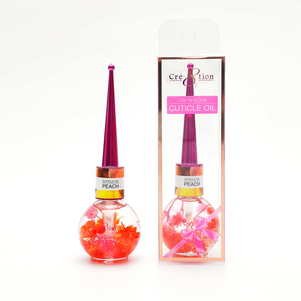 Cre8tion Love in Bloom - Cuticle Oil 0.5oz, PEACH (Pk: 240 pcs/case)