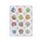 Airtouch Nail Art Paper, Spring Flower Collection Set #01, 12 jars/box