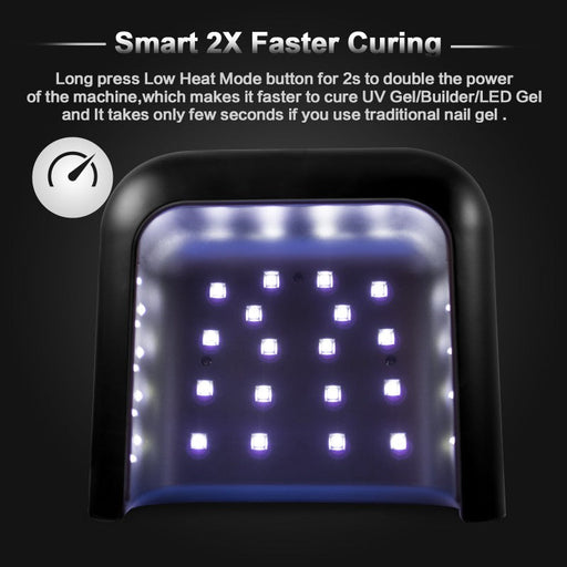 SUNUV SUN3, UV/LED Lamp, Smart 2.0 Nail Dryer, 48W