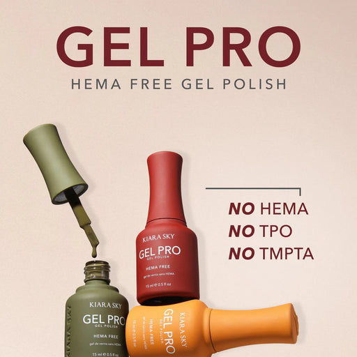 Kiara Sky Gel Pro 0.5oz (HEMA & TPO Free), 150 colors (HFG001–HFG150) Collection 000