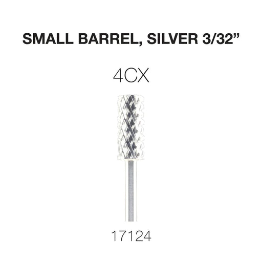 Cre8tion Carbide Silver, Small, C4X 3/32", 17124 OK0225VD