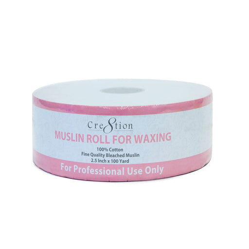 Cre8tion Muslin Waxing Roll, 100 yards x 2.5", 21095 (Packing: 12 rolls/case)