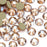 Cre8tion Rhinestone Nail Art - Champagne (Pk: 80 pcs/pack)