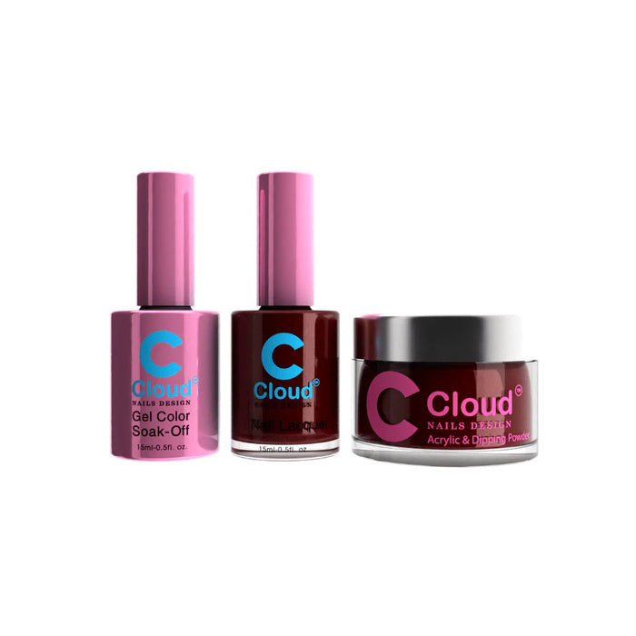 000 Chisel Cloud 4in1 Dipping Powder + Gel Polish + Nail Lacquer, Hawaii Collection, Color List Note