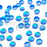 Cre8tion Opalite Nail Art - Sapphire (Pk: 80 pcs/pack)