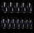 Cre8tion Special Shape, #22 Clear, Slanted (Pk: 600 pcs/box, 100 boxes/case)