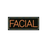 Cre8tion LED Signs "Facial #3", F#0104, 23014 KK BB