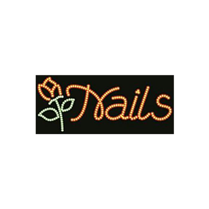 Cre8tion LED Signs "Nails #4", N#0105, 23036 KK BB
