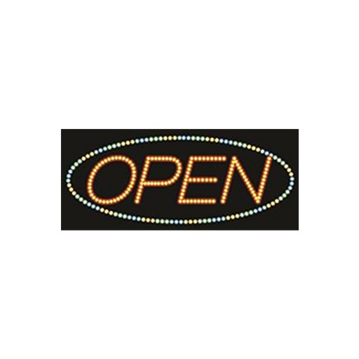 Cre8tion LED signs "Open #6", O#0106, 23058 KK BB