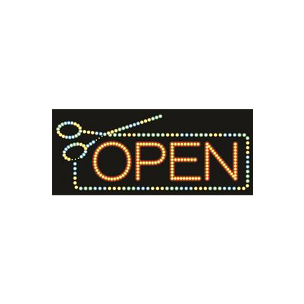 Cre8tion LED signs "Open #7", O#0107, 23059 KK BB