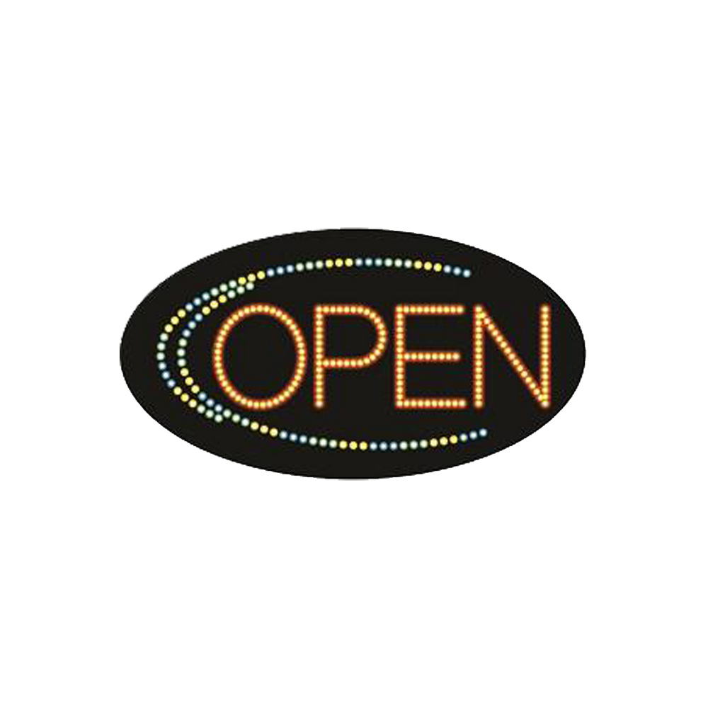 Cre8tion LED signs "Open #10", O#0110, 23062 KK BB