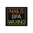 Cre8tion LED Signs "Nail Spa Waxing", N#0602, 23095	KK BB