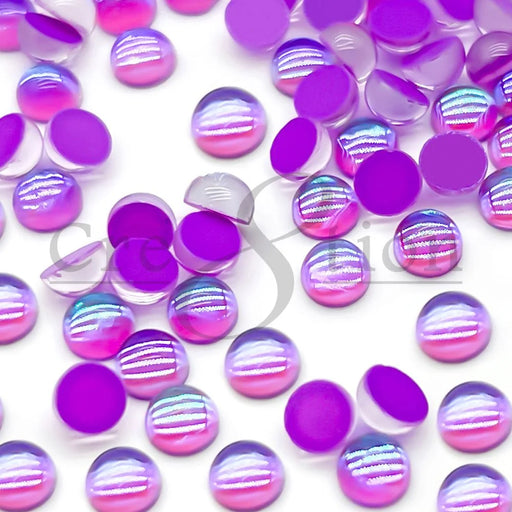 Cre8tion Opalite Nail Art - Purple (Pk: 80 pcs/pack)