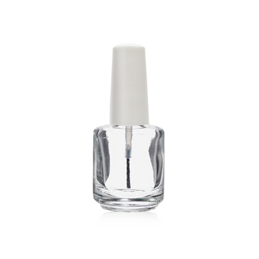 Cre8tion Empty Glass CLEAR Bottle 0.5oz, Blank Clear (Pk: 360 pcs/case)