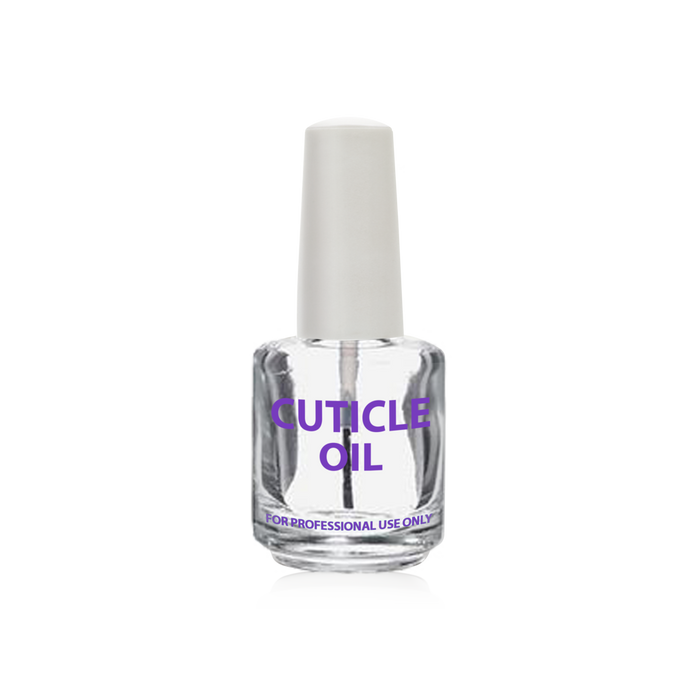 Cre8tion Empty Glass Bottle 0.5oz - Cuticle Oil (Pk: 360 pcs/case)