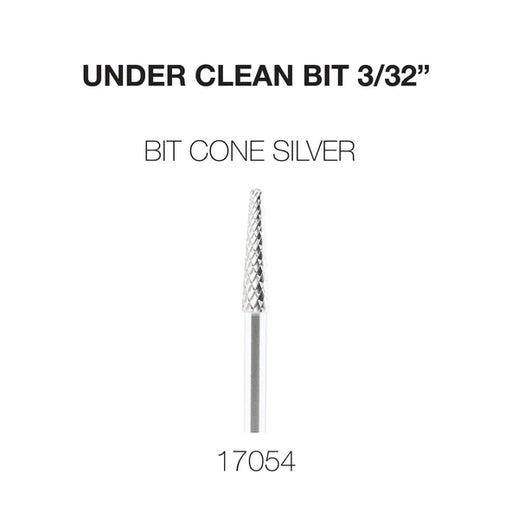 Cre8tion Under Clean 3/32 Carbide Bit Cone, Silver