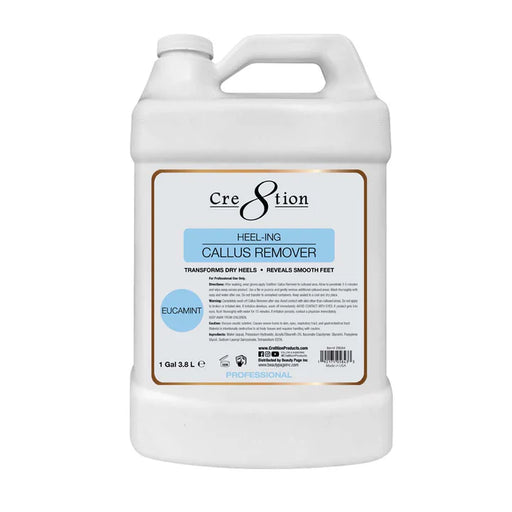 Cre8tion Heel-ing Callus Remover, Eucamint, 1 Gal (Pk: 4 pcs/case)