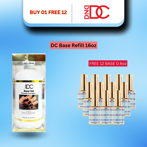 DC Base Refill 16oz, Buy 01 Get 12 DC Base 0.6oz FREE: Nhà sản xuất không gắn Seal