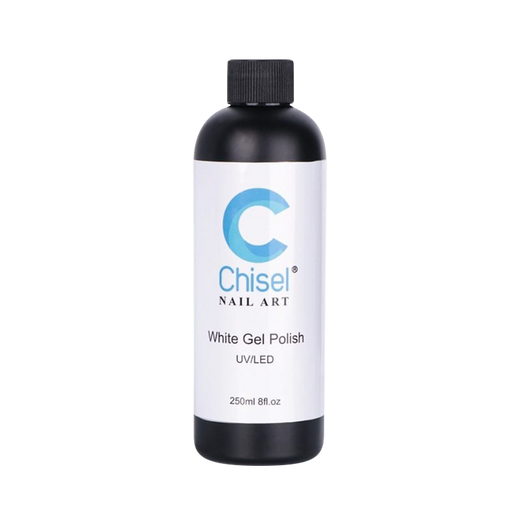 Chisel White Gel Polish Refill, 8oz