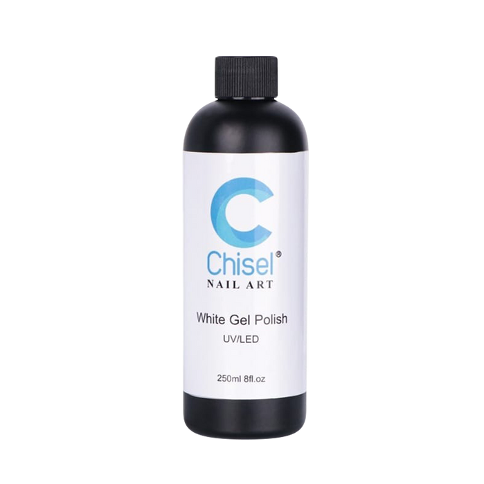 Chisel White Gel Polish Refill, 8oz