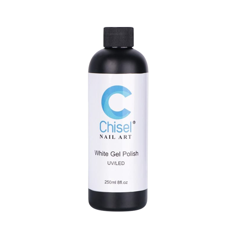 Chisel White Gel Polish Refill, 8oz