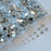 Cre8tion Nail Art Accessory - Silver Flat Bottom #02, BOX