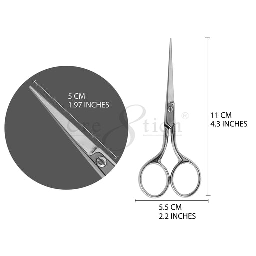 Cre8tion Stainless Steel Scissors, S02, 16181 (Packing: 12 pcs/box)