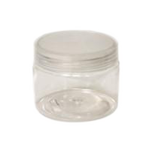 Cre8tion Clear Plastic Jar, 2oz, 26057