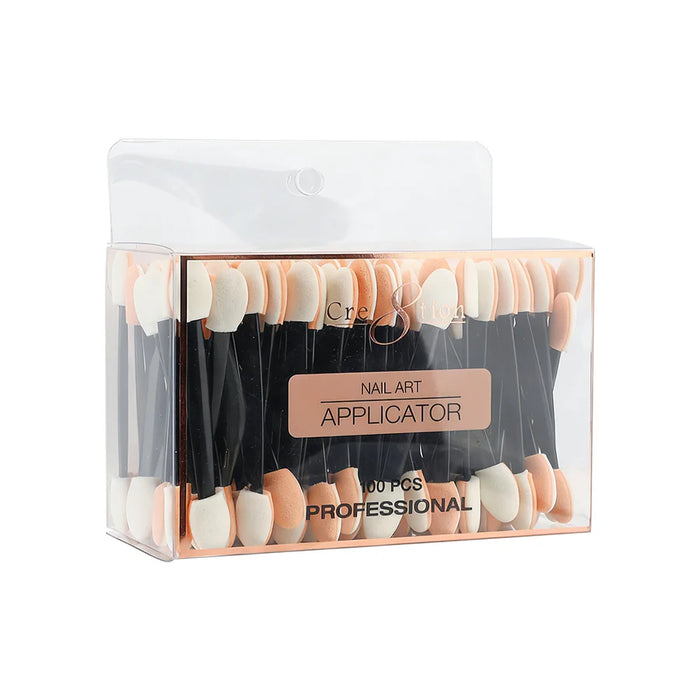 Cre8tion Disposable Nail Art Applicator, BOX (Pk: 100 pcs/box)