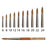 Cre8tion Kolinsky Acrylic Brush Brown Handle, #24 (Pk: 150 pcs/box, 600 pcs/case)