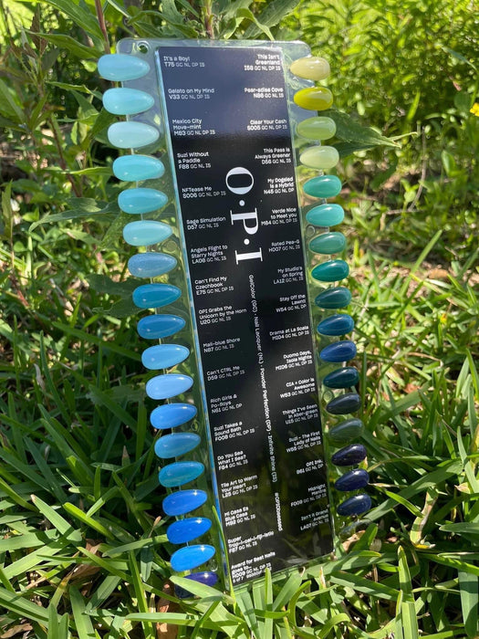 OPI 3in1 Dipping Powder + Gelcolor + Nail Lacquer, Full Line Sample Tips