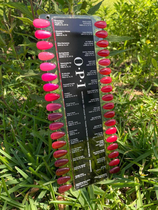 OPI 3in1 Dipping Powder + Gelcolor + Nail Lacquer, Full Line Sample Tips
