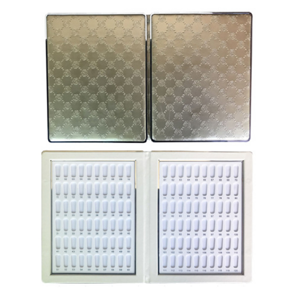 Cre8tion 120 Tips Color Display Book, PMMA Material, JJPB 001, 30pcs./case, 10334 OK1009VD