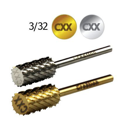 Cre8tion Carbide Silver, Large, Extra Coarse CXX 3/32", 17000 [R0417MD] [W0417MD] (PK: 50 pcs/pack)