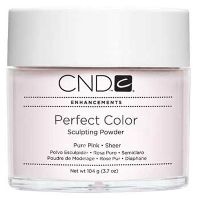 CND Perfect Color Sculpting Powder, 03062, Pure Pink (Sheer), 3.7oz