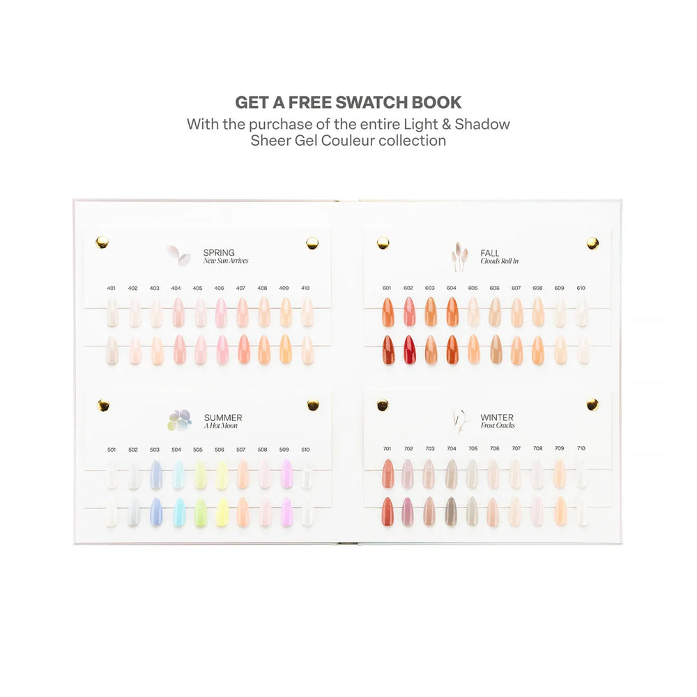 Apres Gel Light and Shadow Color Book (40 Colors)