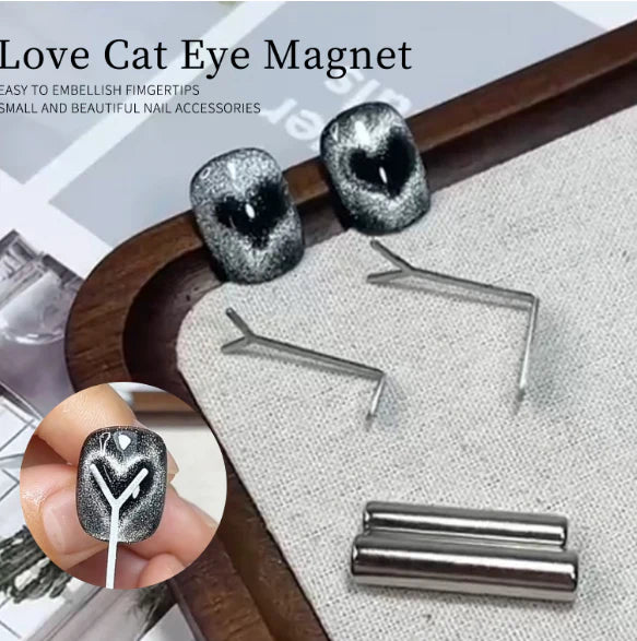 Cre8tion Heart Shape Cat Eye Special Magnet
