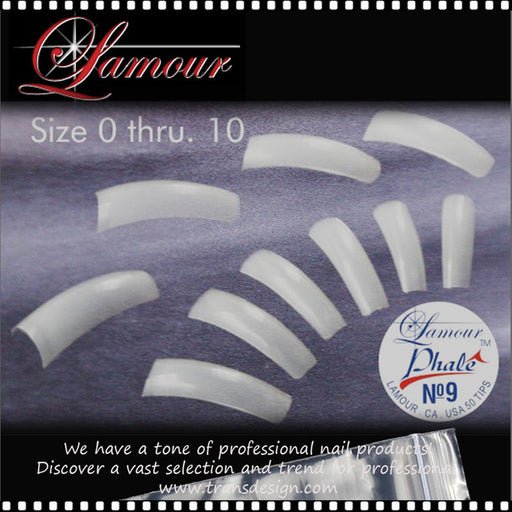 Lamour Phale Tips, BIG BAG (Pk: 50 tips/bag, 100 bags/BIGBAG) 000