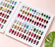 Chisel Holiday Cat Eye Gel Collection Set of 36 Colors