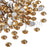 Cre8tion Rhinestone Nail Art - Light Topaz (Pk: 80 pcs/pack)