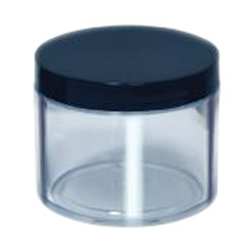 Cre8tion Double Wall Thick Plastic Jar, 4oz