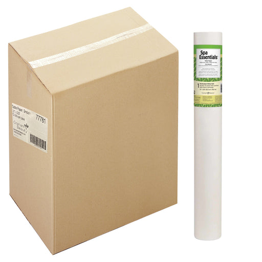 Graham Beauty Spa Essentials Smooth Table Paper, 21'' x 225'', CASE, 12 rolls/case OK1228VD
