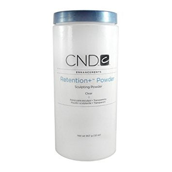 CND Retention+ Sculpting Powders, Clear, 32oz (Pk: 6 pcs/case)
