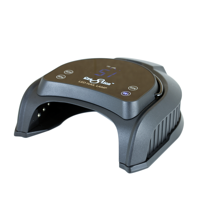 Cre8tion CORDLESS ((Khong Day)) Rechargable 48W Signature LED/UV Lamp, BLACK