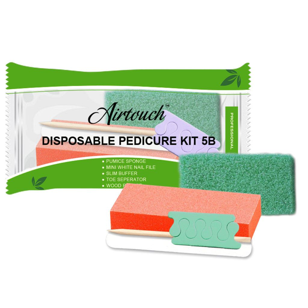 Airtouch Disposable Pedicure Kit 5B, 193415B, CASE (PK: 200 sets/case) Airtouch Disposable Pedicure Kit 5B, 193415B, CASE (PK: 200 sets/case)