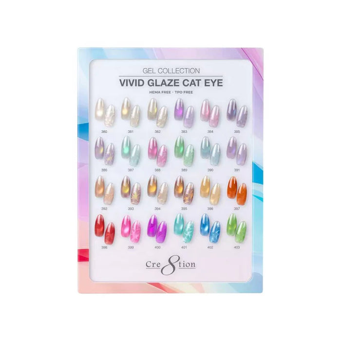 Cre8tion Acrylic Booklet - Cat Eye Vivid Glaze (24 colors)